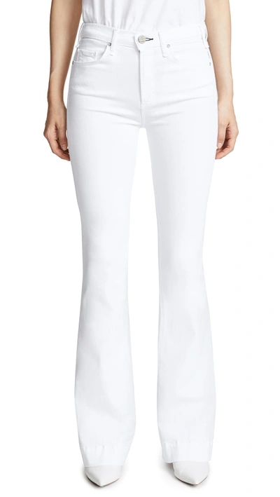 Shop Mcguire Denim Majorelle Flare Jeans In White Lie