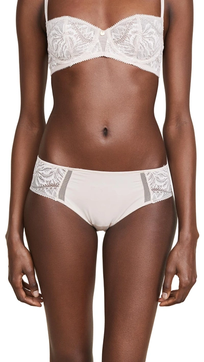 Shop Natori Bella Cheeky Briefs In Light Mocha