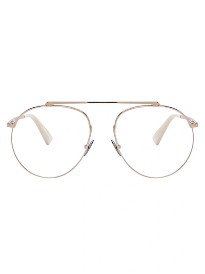 Shop Christian Roth Reducer Glasses In Rose Gold