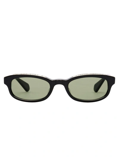 Shop Chrome Hearts Lowrider Sunglasses In Bk/pg