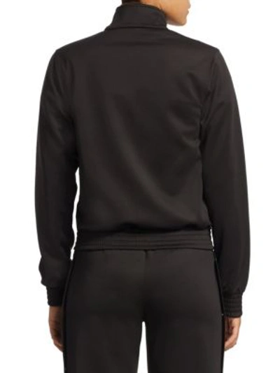 Shop Proenza Schouler Jersey Track Jacket In Black