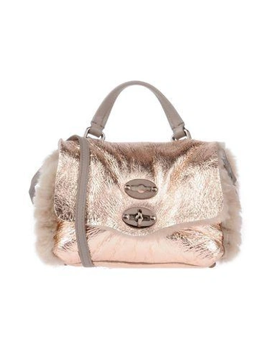 Shop Zanellato Handbag In Pastel Pink