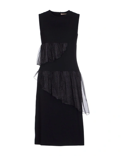 Shop Christopher Kane Knee-length Dress In Black