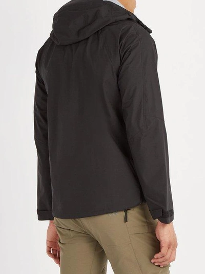 Tilak Attack Hooded Windbreaker Jacket In Black Multi | ModeSens
