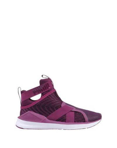 Shop Puma Sneakers In Purple