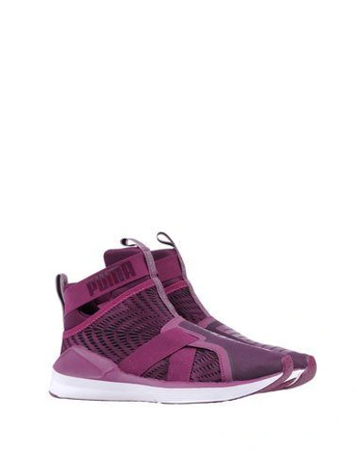Shop Puma Sneakers In Purple