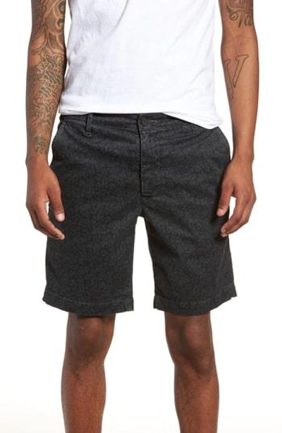 Shop Ag Flora Print Slim Fit Shorts In Sulfur Dry Cypress