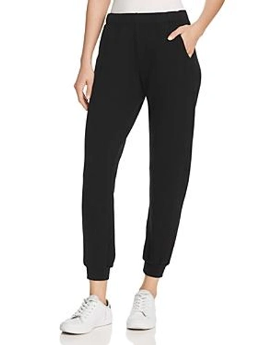 Shop Monrow Supersoft Jogger Pants In Black