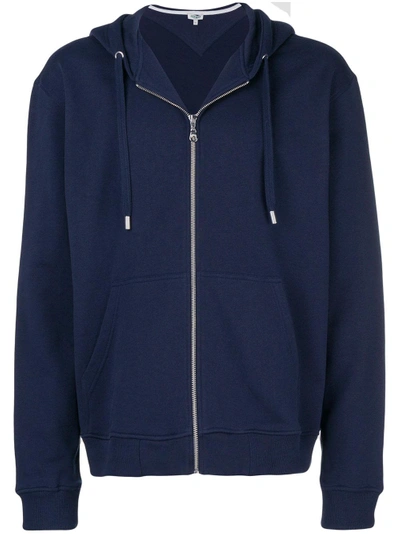 Shop Kenzo Zip Front Hoodie