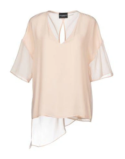 Shop Atos Lombardini Blouse In Light Pink