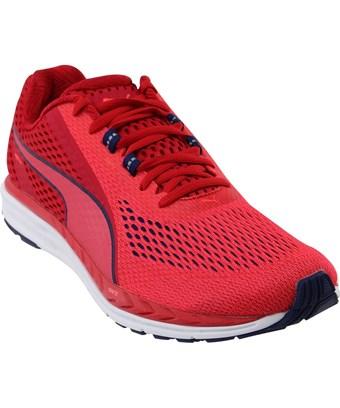 mens red running trainers