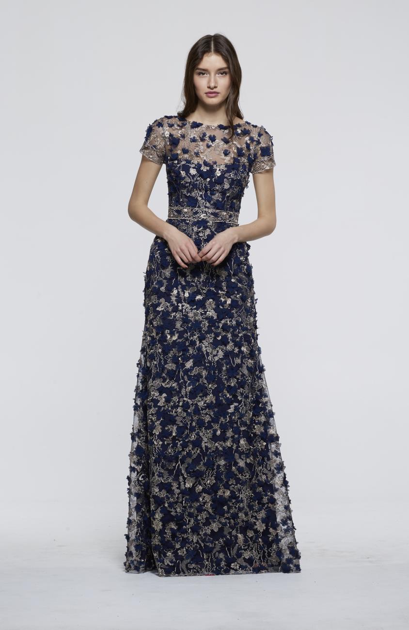 david meister evening gown