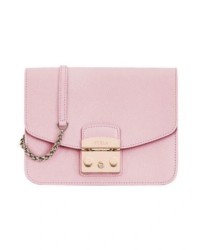 Shop Furla Cross-body Bags In Pink