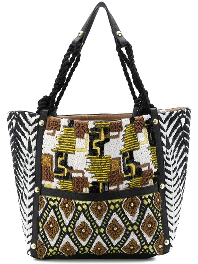 Shop Jamin Puech Embroidered Tote Bag