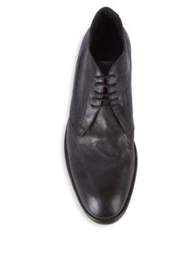 Shop John Varvatos Sullivan Chukka Leather Boots In Dark Brown