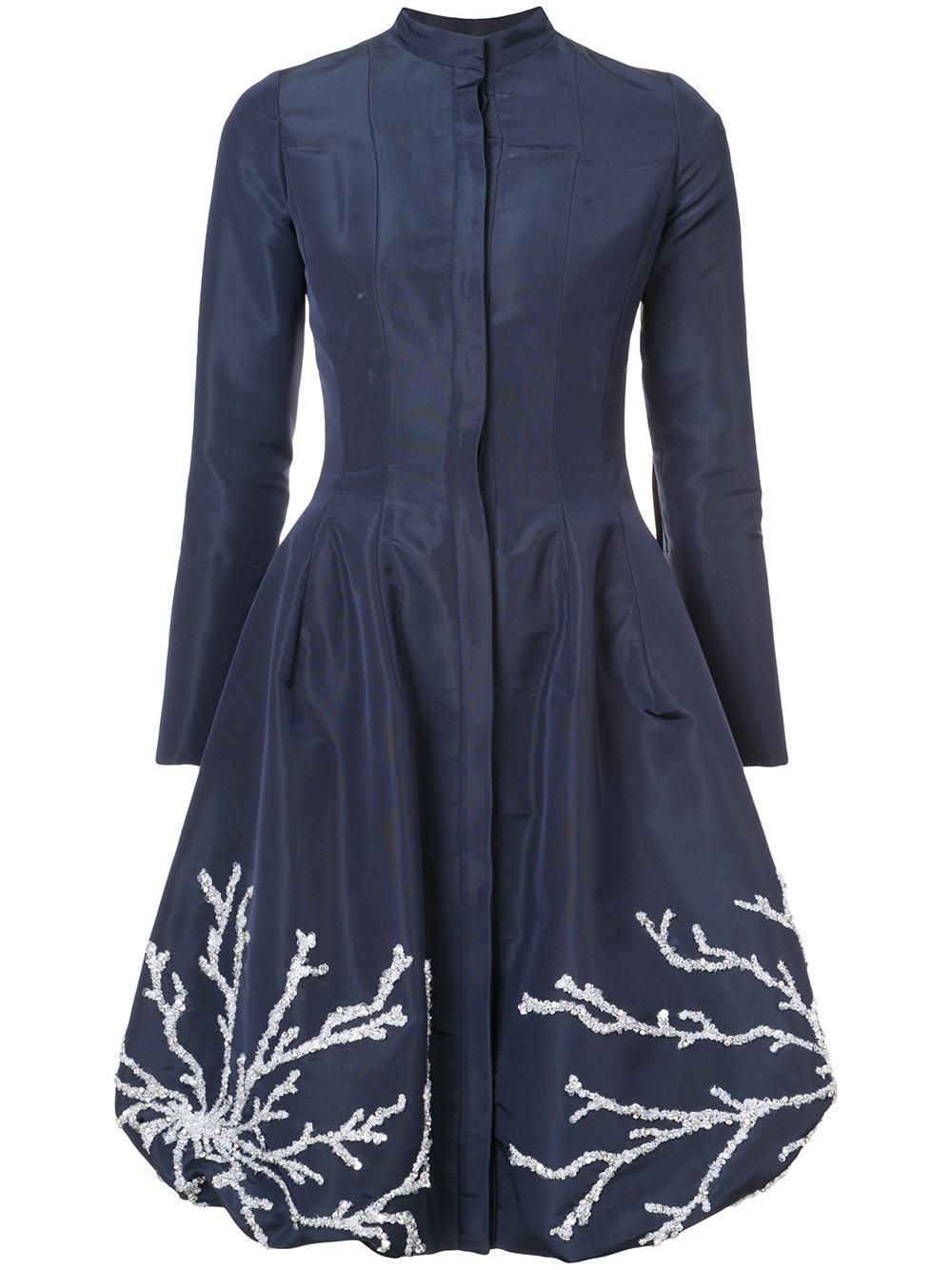 oscar de la renta shirt dress