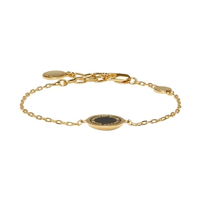 Enamel logo disc bracelet sale