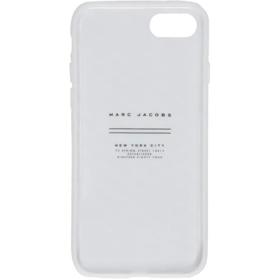 Shop Marc Jacobs White Love Iphone 8 Case In 101 White
