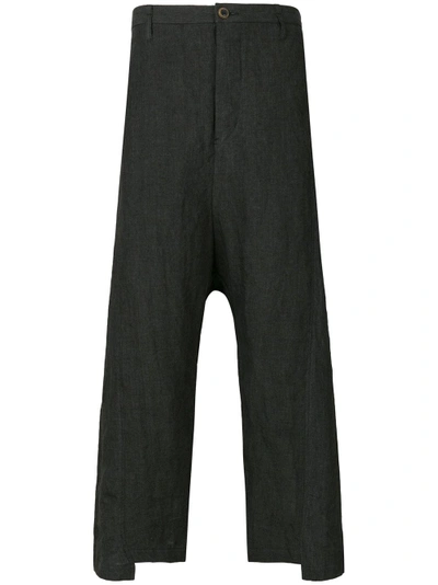 Shop Individual Sentiments Asymmetric Cuff Trousers