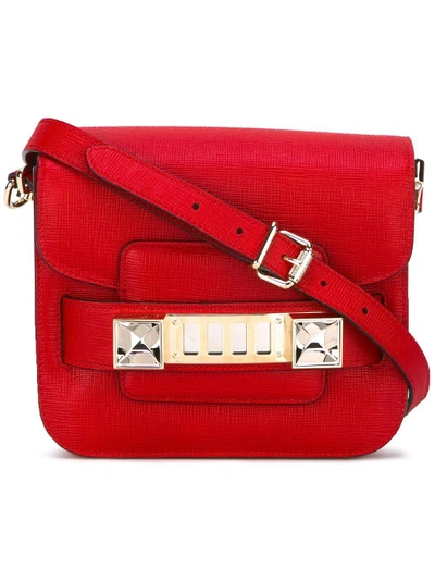 Shop Proenza Schouler Ps11 Tiny In Red