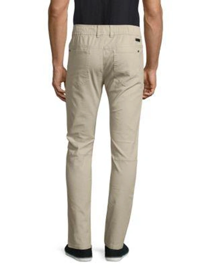 Shop Civil Society Regular-fit Stretch Pants In White