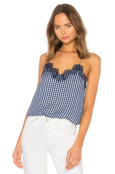 Shop Cami Nyc The Racer Georgette Cami In Navy