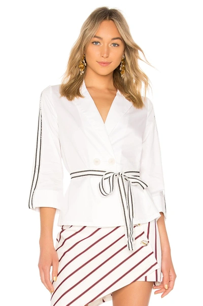 Shop Alexis Madelyn Top In White.