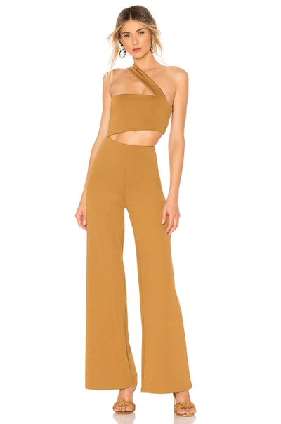 Shop House Of Harlow 1960 X Revolve Fabien Jumpsuit In Toffee