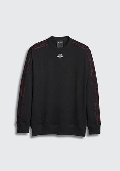 Shop Alexander Wang Adidas Originals By Aw Sweatshirt In Black