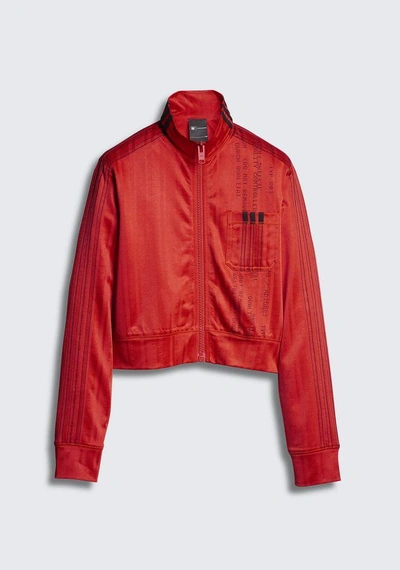 Shop Alexander Wang Adidas Originals By Aw Track Jacket In Red