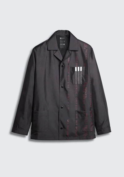 Shop Alexander Wang Adidas Originals By Aw Coach's Jacket In Black