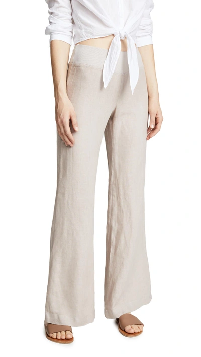 Three dots linen pants cheap