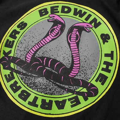 Shop Bedwin & The Heartbreakers Long Sleeve Morris Tee In Black