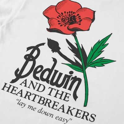 Shop Bedwin & The Heartbreakers Rudy Print Tee In White