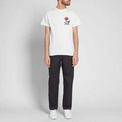 Shop Bedwin & The Heartbreakers Rudy Print Tee In White