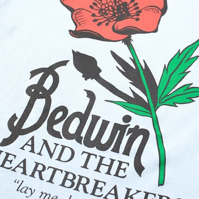 Shop Bedwin & The Heartbreakers Rudy Print Tee In Blue