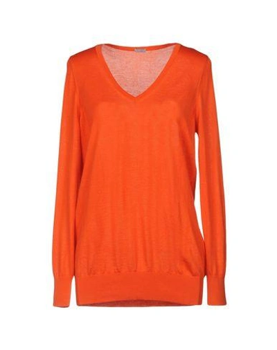 Shop Malo Sweaters In Coral