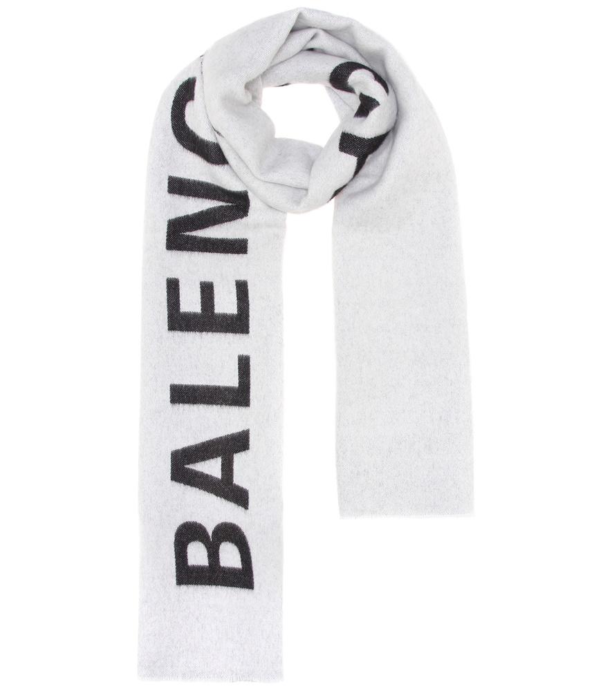 balenciaga intarsia scarf