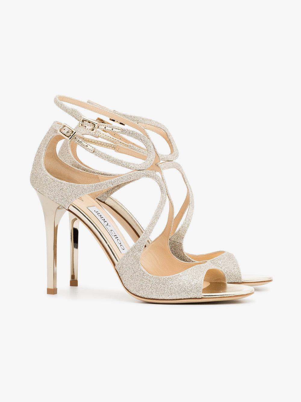 platinum dress sandals