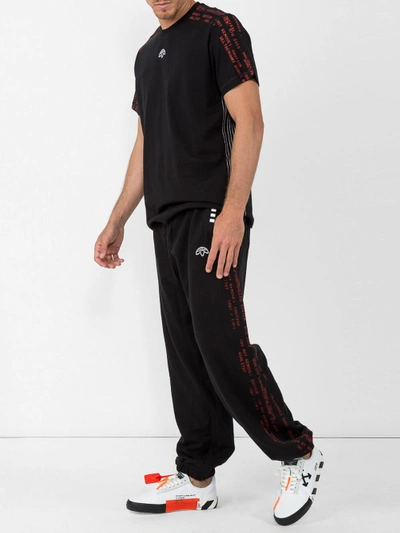 Shop Adidas Originals By Alexander Wang Side Stripe Joggers