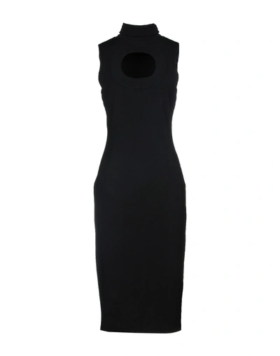 Shop Solace London Knee-length Dress In Black