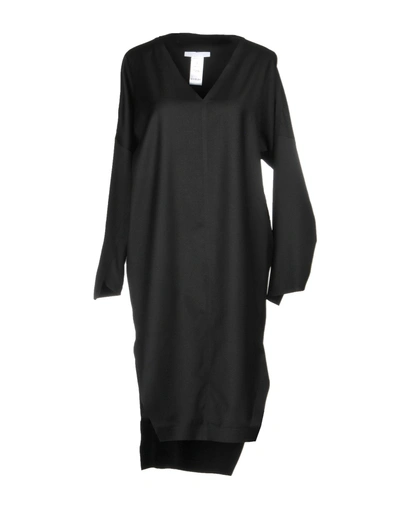 Shop Barbara Alan Knee-length Dresses In Black