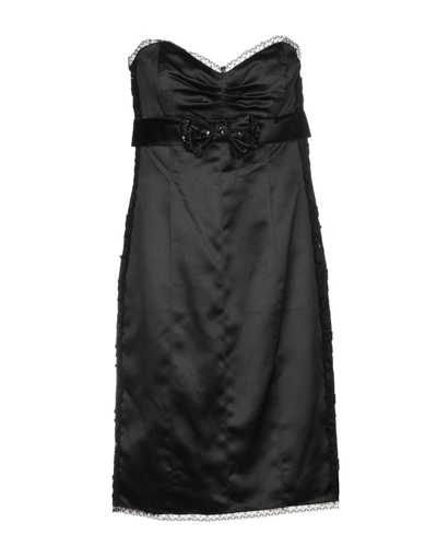 Shop Betsey Johnson Short Dress In Black