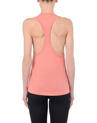 Shop Puma Tops In Salmon Pink