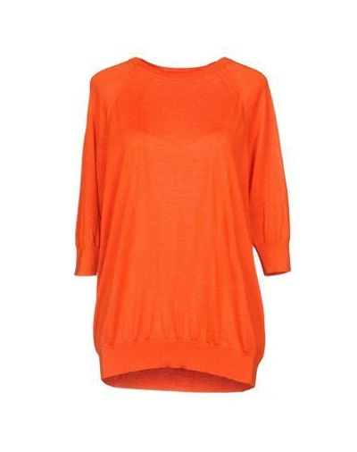 Shop Malo Cashmere Blend In Orange