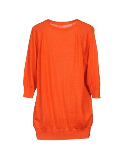 Shop Malo Cashmere Blend In Orange