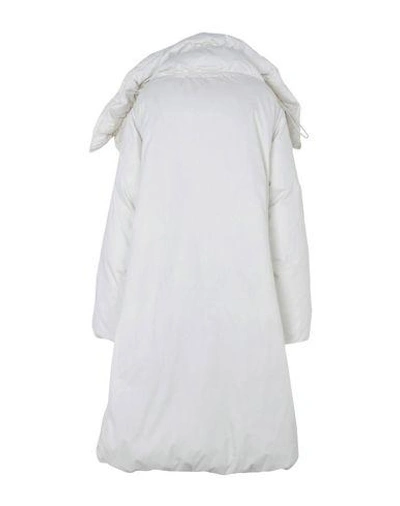 Shop Mm6 Maison Margiela Down Jacket In White