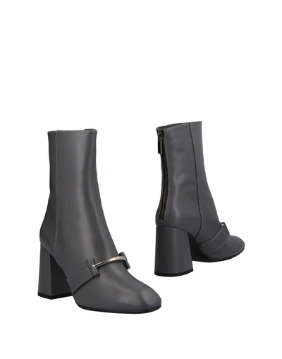 Shop Angela Chiara Venezia Ankle Boot In Grey