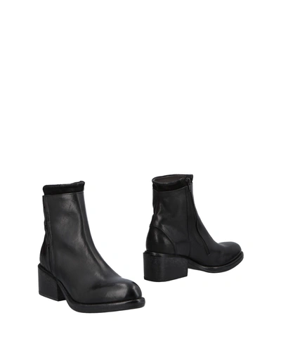 Shop Moma Ankle Boots In Black