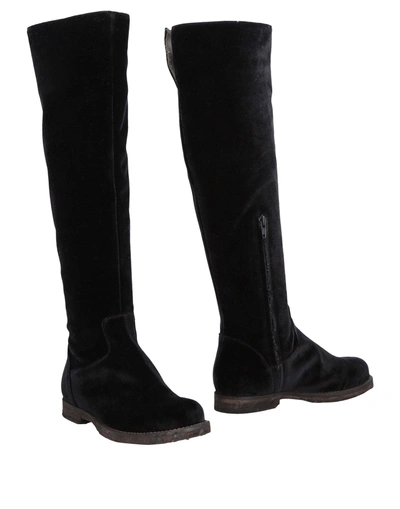 Shop Luca Valentini Boots In Black